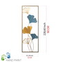 Wallity Nadide - 2 Accesorio Decorativo de Metal Multicolor